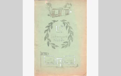 10 Jahre Seifenhaus Hulde. 1942.